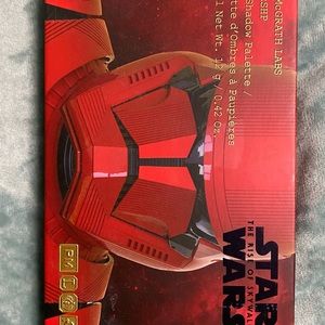 Pat McGrath 2019 limited edition Star Wars collection 6 pan shadow palettes.